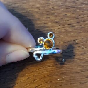 Mickey Citrine Ring